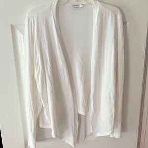 Chico's Cream Open Front Cardigan Chicos size 2